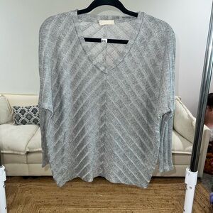 Altar’d state Gray V-Neck